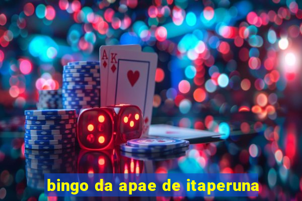 bingo da apae de itaperuna